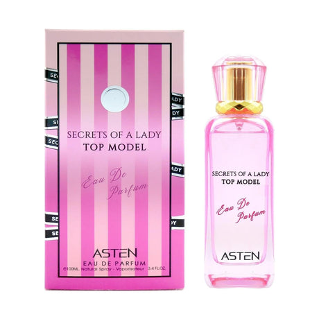Asten Secrets of a Lady Top Model Eau de Parfum 100 ml – Glamorous Essence - Al Kabayel Discount CentreAsten Secrets of a Lady Top Model Eau de Parfum 100 ml – Glamorous EssencePerfumesASTENAl Kabayel Discount Centre