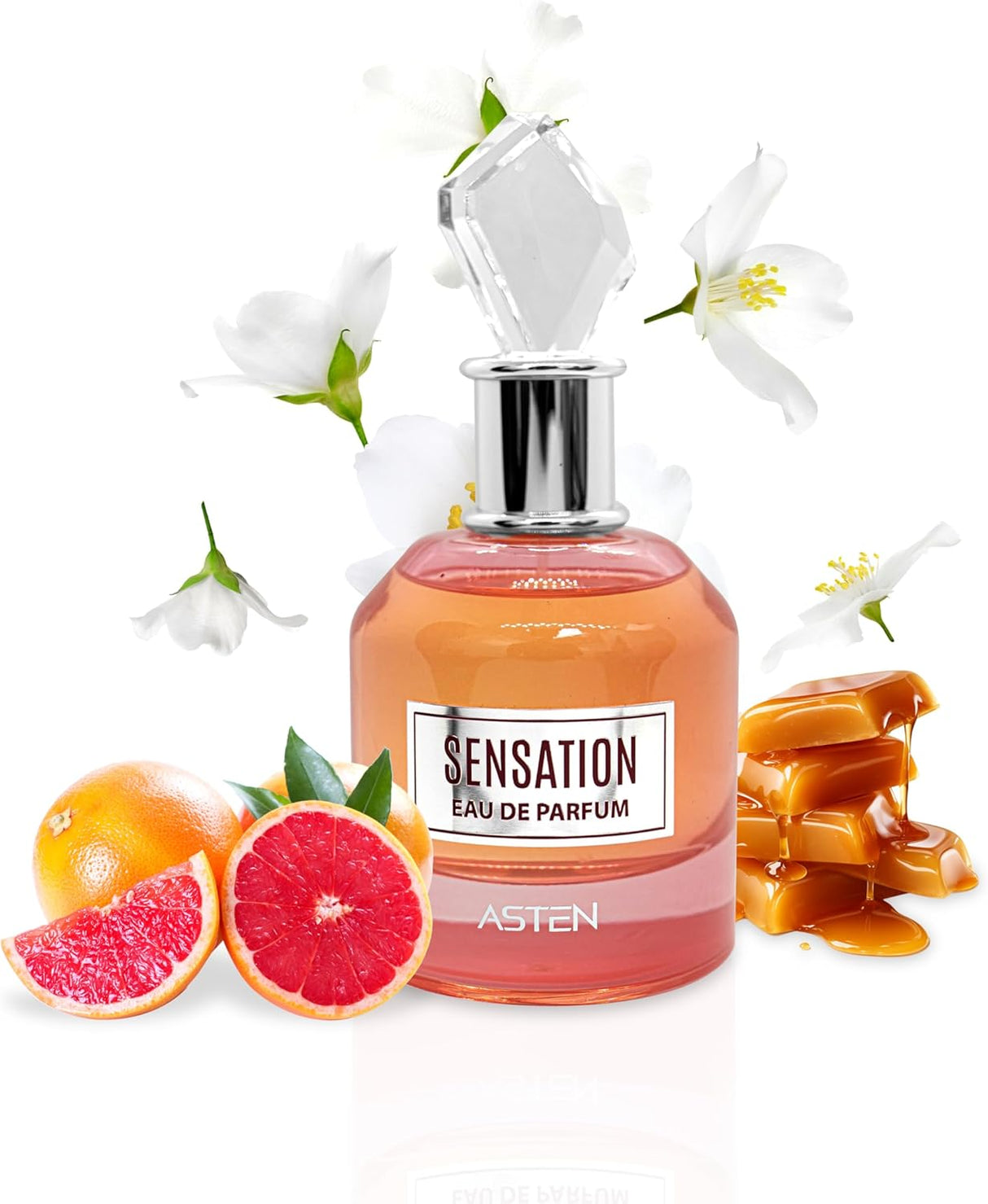 Asten Sensation Pour Femme Eau de Parfum 100 ml – Elegant Floral Essence - Al Kabayel Discount CentreAsten Sensation Pour Femme Eau de Parfum 100 ml – Elegant Floral EssencePerfumesASTENAl Kabayel Discount Centre