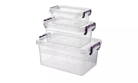 ASUDE 3pcs Storage Box 300ml+600ml+1250ml - Al Kabayel Discount CentreASUDE 3pcs Storage Box 300ml+600ml+1250mlFood ContainersASUDEAl Kabayel Discount Centre