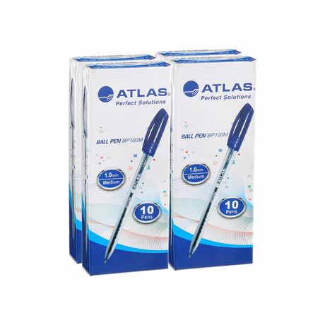 Atlas Ball Pen Blue 1.0MM - Set Of 40Pcs - Al Kabayel Discount CentreAtlas Ball Pen Blue 1.0MM - Set Of 40PcsPens, Pencils & MarkersATLASAl Kabayel Discount Centre