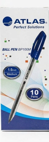 Atlas Ball Pen BP100M – 1.0mm Medium Point - Pack of 40 Pens (4 Boxes × 10) - Al Kabayel Discount CentreAtlas Ball Pen BP100M – 1.0mm Medium Point - Pack of 40 Pens (4 Boxes × 10)Pens, Pencils & MarkersATLASAl Kabayel Discount Centre