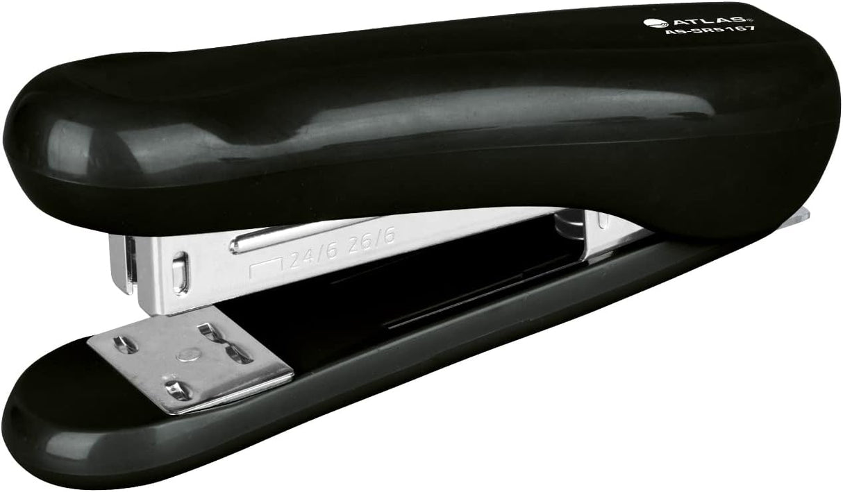 Atlas Half Strip Metal Stapler With Staple Remover AS - SR5167 - Black&Steel - Al Kabayel Discount CentreAtlas Half Strip Metal Stapler With Staple Remover AS - SR5167 - Black&SteelPaper Clips, Staples & FastenersATLASAl Kabayel Discount Centre