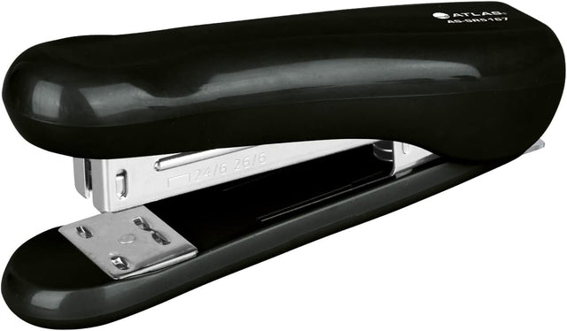 Atlas Half Strip Metal Stapler With Staple Remover AS - SR5167 - Black&Steel - Al Kabayel Discount CentreAtlas Half Strip Metal Stapler With Staple Remover AS - SR5167 - Black&SteelPaper Clips, Staples & FastenersATLASAl Kabayel Discount Centre