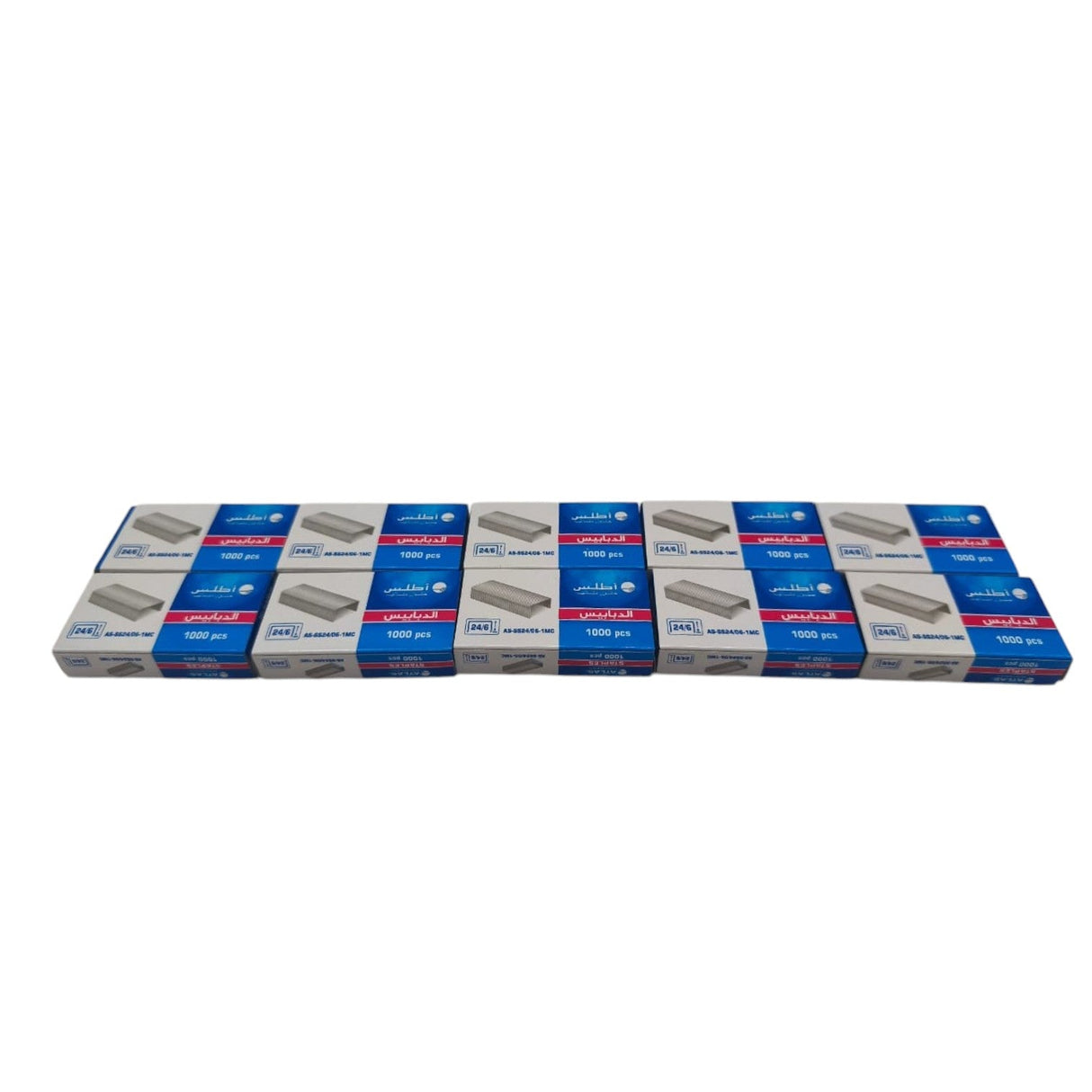 Atlas Staples Perfect Solutions 6mm 24/6 Set Of 10 Box - Al Kabayel Discount CentreAtlas Staples Perfect Solutions 6mm 24/6 Set Of 10 BoxPaper Clips, Staples & FastenersATLASAl Kabayel Discount Centre
