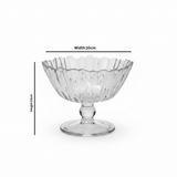 Aurora Glass Footed Candy Bowl - 10×13 cm - Al Kabayel Discount CentreAurora Glass Footed Candy Bowl - 10×13 cmBowlsAURORAAl Kabayel Discount Centre