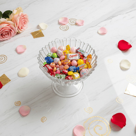 Aurora Glass Footed Candy Bowl - 10×13 cm - Al Kabayel Discount CentreAurora Glass Footed Candy Bowl - 10×13 cmBowlsAURORAAl Kabayel Discount Centre
