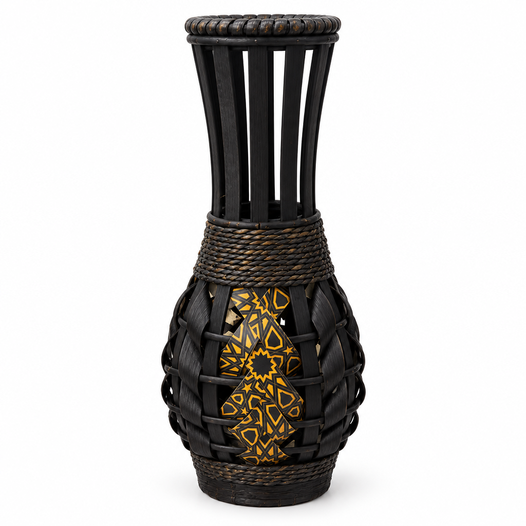 Decorative Bamboo Vase - 41cm