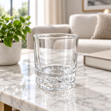 Glass Tumbler with Textured Base - 310 ml