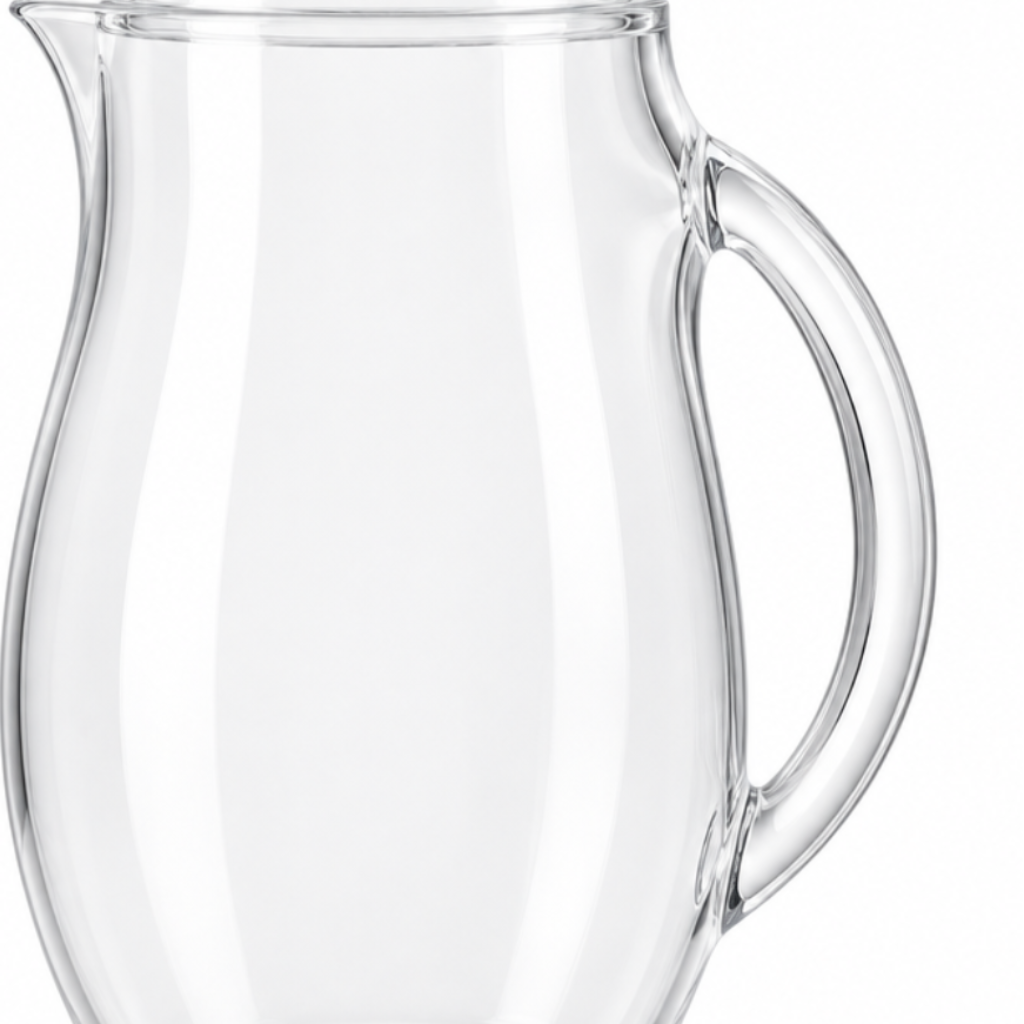 Arya Household Clear Acrylic Jug with Lid – 2500ml