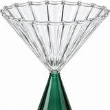 Reversible Clear & Emerald Green Cocktail Glass – 150ml