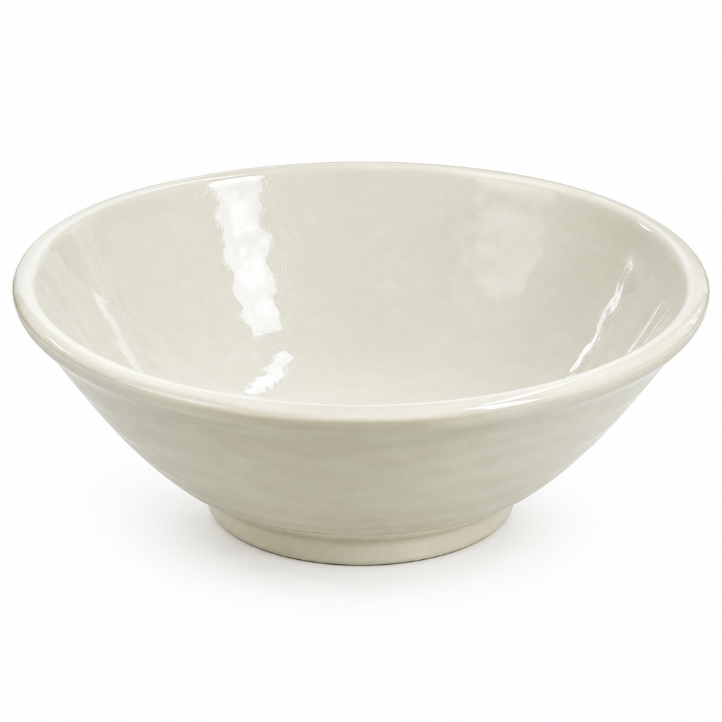 Elite Melamine Bowl Cream - 7.5 Inch