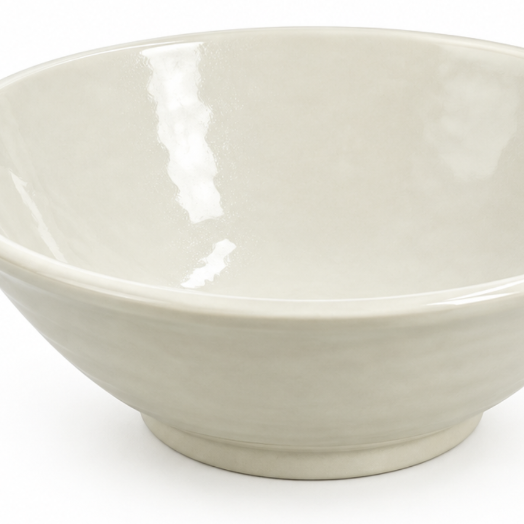Elite Melamine Bowl Cream - 7.5 Inch