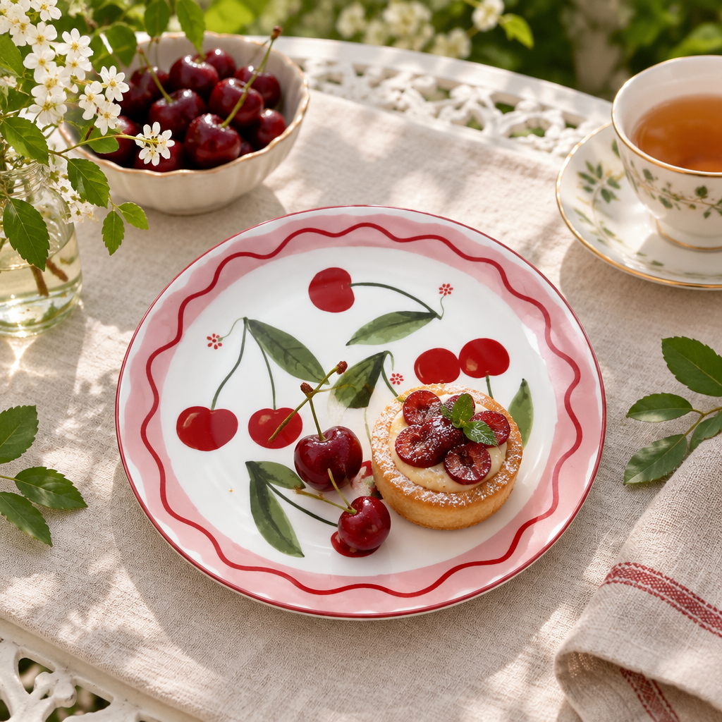 Luhpar Ceramic Dessert Plate - 19.5cm