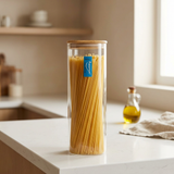 Happysmile Glass Jar with Bamboo Lid - 30cm
