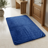 Fur Door Mat Blue – 80×140cm