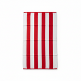 BTC Bath Towel Red & White Stripes - 70×140cm