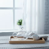 Clear Glass Tea Pot with Lid - 250ml