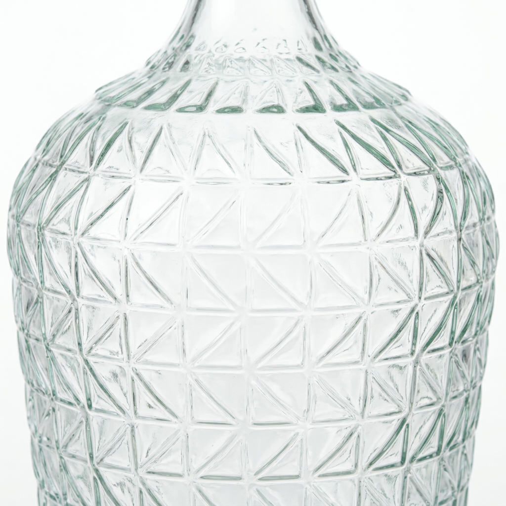 Glass Flower Vase - 4 Litres