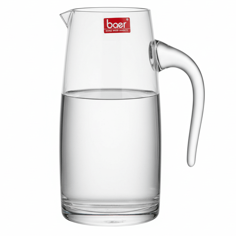 Baer Crystal Large Glass Beverage Dispenser with Handle – Multipurpose Serving Bottle for Water Juice & Beverages – 1000 ml - Al Kabayel Discount CentreBaer Crystal Large Glass Beverage Dispenser with Handle – Multipurpose Serving Bottle for Water Juice & Beverages – 1000 mlJugsBAERAl Kabayel Discount Centre
