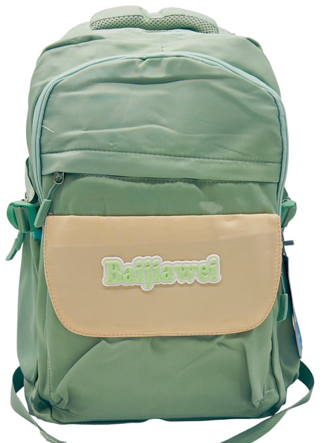 Baijiawei School Bag 45cm*32cm*15cm, Pastel Green - Al Kabayel Discount CentreBaijiawei School Bag 45cm*32cm*15cm, Pastel GreenSchool BagsBAIJIAWEIAl Kabayel Discount Centre