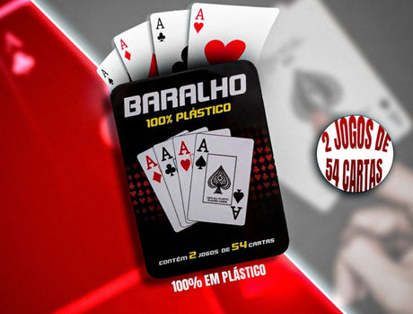 Baralho Playing Card Set, 100% Plastic Card - Al Kabayel Discount CentreBaralho Playing Card Set, 100% Plastic CardCards GameBARALHOAl Kabayel Discount Centre
