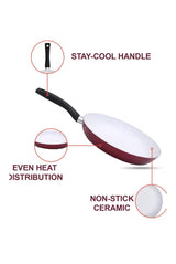 BARBANTIA Inducto Ceramica Non - Stick Fry Pan 28cm - Al Kabayel Discount CentreBARBANTIA Inducto Ceramica Non - Stick Fry Pan 28cmFrying Pans & SkilletsBARBANTIAAl Kabayel Discount Centre