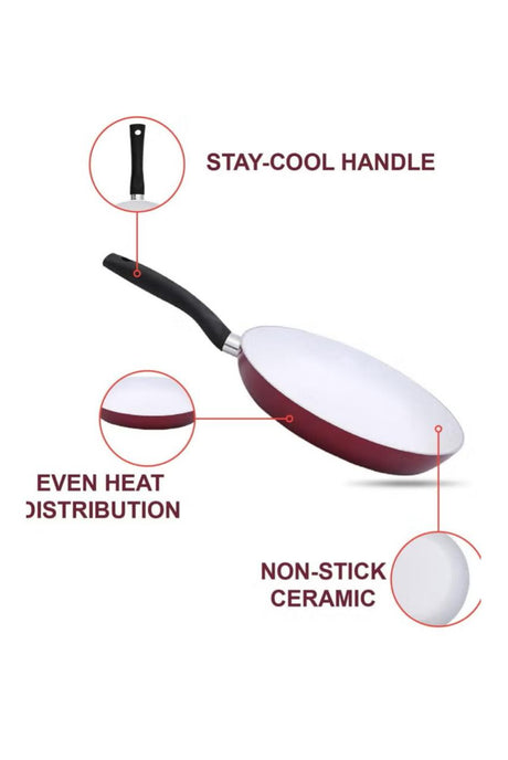 BARBANTIA Inducto Ceramica Non - Stick Fry Pan 28cm - Al Kabayel Discount CentreBARBANTIA Inducto Ceramica Non - Stick Fry Pan 28cmFrying Pans & SkilletsBARBANTIAAl Kabayel Discount Centre