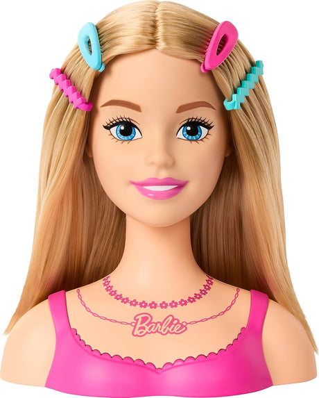 Barbie Doll Head Styler Set, 21pieces Elements, HMD88 - Al Kabayel Discount CentreBarbie Doll Head Styler Set, 21pieces Elements, HMD88Toys for girlsBARBIEAl Kabayel Discount Centre