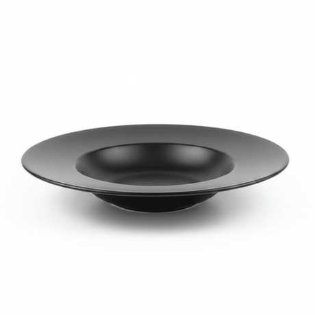 Barlee Matte Black Ceramic Deep Plate 27cm - Al Kabayel Discount CentreBarlee Matte Black Ceramic Deep Plate 27cmPlatesBARALEEAl Kabayel Discount Centre