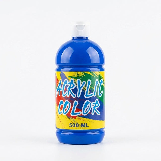 Basic Acrylic Color 500ml – Blue - Al Kabayel Discount CentreBasic Acrylic Color 500ml – BluePaintsBASICAl Kabayel Discount Centre