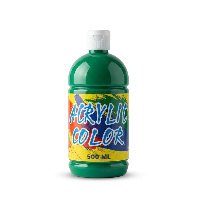 Basic Acrylic Color 500ml – Green - Al Kabayel Discount CentreBasic Acrylic Color 500ml – GreenPaintsBASICAl Kabayel Discount Centre