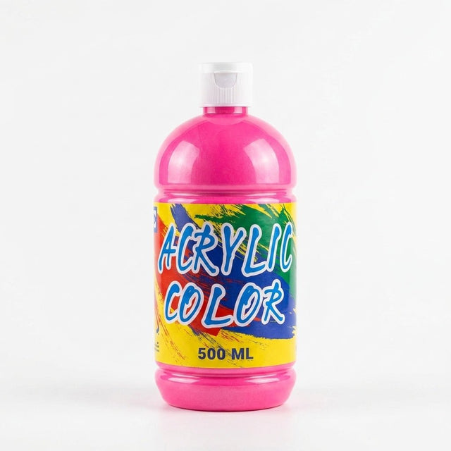 Basic Acrylic Color 500ml – Metallic Pink - Al Kabayel Discount CentreBasic Acrylic Color 500ml – Metallic PinkPaintsBASICAl Kabayel Discount Centre