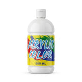 Basic Acrylic Color Paint 500ml – White - Al Kabayel Discount CentreBasic Acrylic Color Paint 500ml – WhitePaintsBASICAl Kabayel Discount Centre