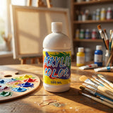 Basic Acrylic Color Paint 500ml – White - Al Kabayel Discount CentreBasic Acrylic Color Paint 500ml – WhitePaintsBASICAl Kabayel Discount Centre