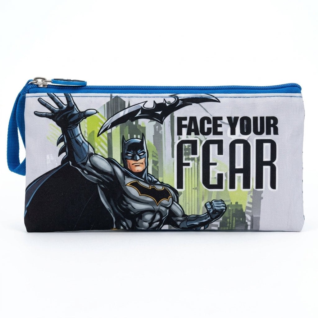 Batman "Face Your Fear" 5-in-1 18-Inch School Trolley Set - Al Kabayel Discount CentreBatman "Face Your Fear" 5-in-1 18-Inch School Trolley SetSchool BagsWBAl Kabayel Discount Centre