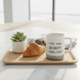 Baytix "Coffee Makes Me Happy" White & Blue Ceramic Mug — 400ml - Al Kabayel Discount CentreBaytix "Coffee Makes Me Happy" White & Blue Ceramic Mug — 400mlMugsBAYTIXAl Kabayel Discount Centre