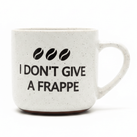 Baytix "I Don't Give a Frappé" White Ceramic Mug — 300ml - Al Kabayel Discount CentreBaytix "I Don't Give a Frappé" White Ceramic Mug — 300mlMugsBAYTIXAl Kabayel Discount Centre