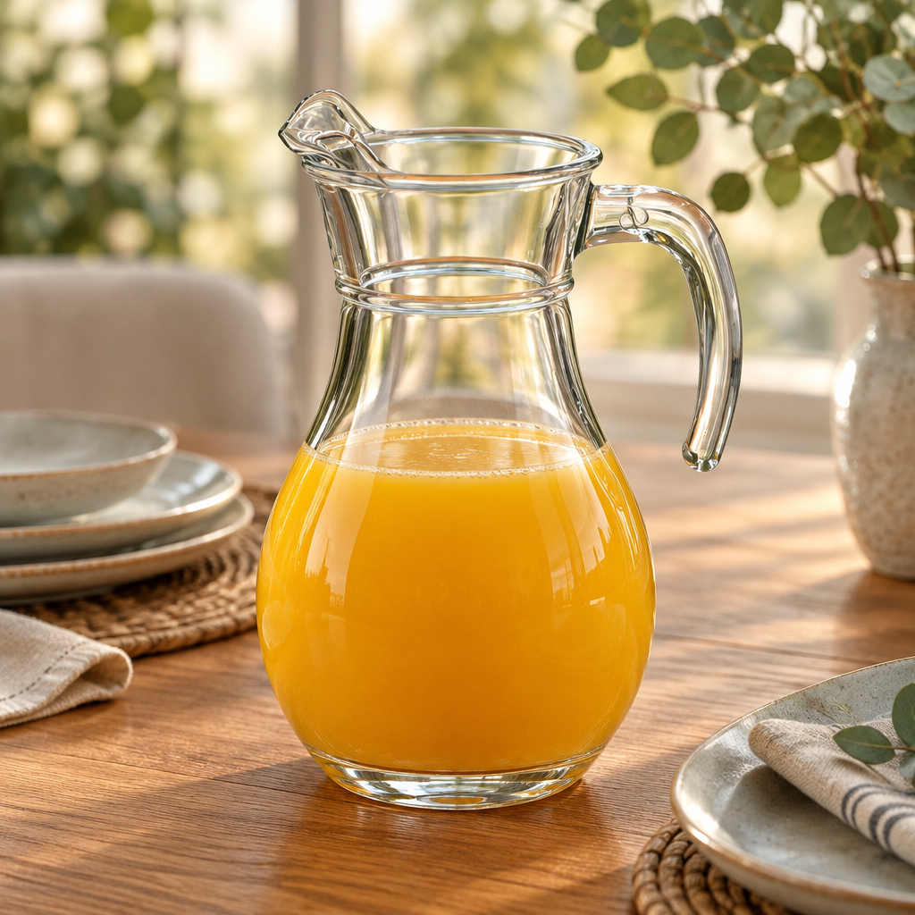 Pasabahce Bistro Clear Glass Jug - 1.8 Litres