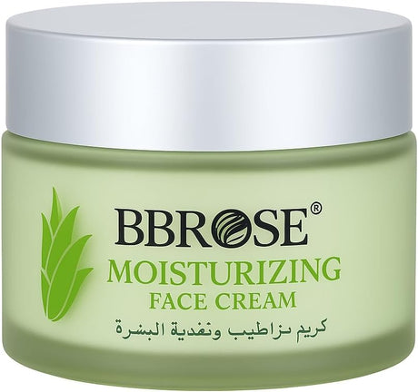 BBROSE Aloe Vera Moisturizing Face Cream - Hydrating, Soothing & Lightweight, Nourishing Skin Care Paraben - Free, Non - Greasy Formula for Daily Use - 50ML - Al Kabayel Discount CentreBBROSE Aloe Vera Moisturizing Face Cream - Hydrating, Soothing & Lightweight, Nourishing Skin Care Paraben - Free, Non - Greasy Formula for Daily Use - 50MLSkin CareBBROSEAl Kabayel Discount Centre