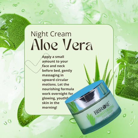 BBROSE Aloe Vera Moisturizing Face Cream - Hydrating, Soothing & Lightweight, Nourishing Skin Care Paraben - Free, Non - Greasy Formula for Daily Use - 50ML - Al Kabayel Discount CentreBBROSE Aloe Vera Moisturizing Face Cream - Hydrating, Soothing & Lightweight, Nourishing Skin Care Paraben - Free, Non - Greasy Formula for Daily Use - 50MLSkin CareBBROSEAl Kabayel Discount Centre