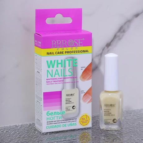 BBROSE Professional Nail Care Kit | Strengthens & Nourishes Nails | Complete Manicure & Pedicure Solution for Healthy, Beautiful Nails (White Nails) - 14ML - Al Kabayel Discount CentreBBROSE Professional Nail Care Kit | Strengthens & Nourishes Nails | Complete Manicure & Pedicure Solution for Healthy, Beautiful Nails (White Nails) - 14MLNail PolishBBROSEAl Kabayel Discount Centre