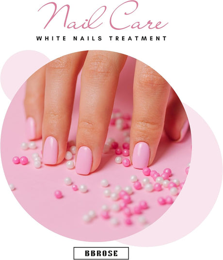 BBROSE Professional Nail Care Kit | Strengthens & Nourishes Nails | Complete Manicure & Pedicure Solution for Healthy, Beautiful Nails (White Nails) - 14ML - Al Kabayel Discount CentreBBROSE Professional Nail Care Kit | Strengthens & Nourishes Nails | Complete Manicure & Pedicure Solution for Healthy, Beautiful Nails (White Nails) - 14MLNail PolishBBROSEAl Kabayel Discount Centre