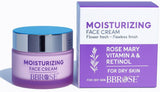 BBROSE Rosemary Moisturizing Face Cream for Women – Hydrating Rosemary Moisturizer for Skin – Lightweight Daily Skincare for Smooth and Soft Complexion – 50ML - Al Kabayel Discount CentreBBROSE Rosemary Moisturizing Face Cream for Women – Hydrating Rosemary Moisturizer for Skin – Lightweight Daily Skincare for Smooth and Soft Complexion – 50MLSkin CareBBROSEAl Kabayel Discount Centre