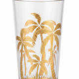 AHT Gold Palm Tree Design Acrylic Tumbler - 450ml