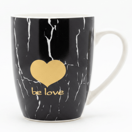 Be Love Marble Ceramic Mug — 300ml - Al Kabayel Discount CentreBe Love Marble Ceramic Mug — 300mlMugsAKDCAl Kabayel Discount Centre