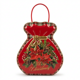 Metal Christmas Candy Box Red - 14×12cm