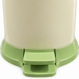 Plastic Pedal Dustbin Green - 33×25cm