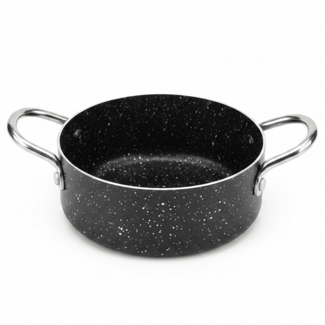 Beefit Black Mini Non-Stick Metal Fry Pot with Premium Ceramic Coating – 12cm - Al Kabayel Discount CentreBeefit Black Mini Non-Stick Metal Fry Pot with Premium Ceramic Coating – 12cmFrying Pans & SkilletsBEEFITAl Kabayel Discount Centre