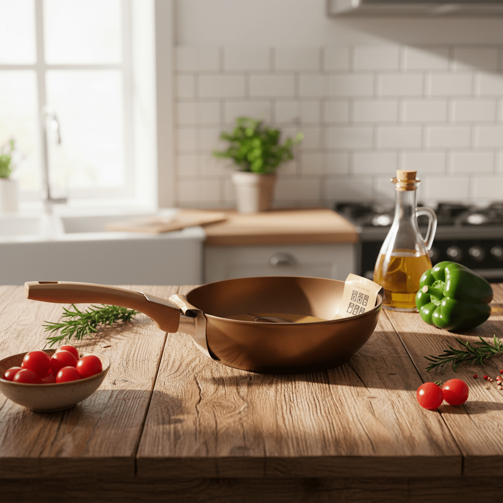 Beefit Deep Fry Pan – Premium Golden Non-Stick Coating 24cm - Al Kabayel Discount CentreBeefit Deep Fry Pan – Premium Golden Non-Stick Coating 24cmFrying Pans & SkilletsBEEFITAl Kabayel Discount Centre