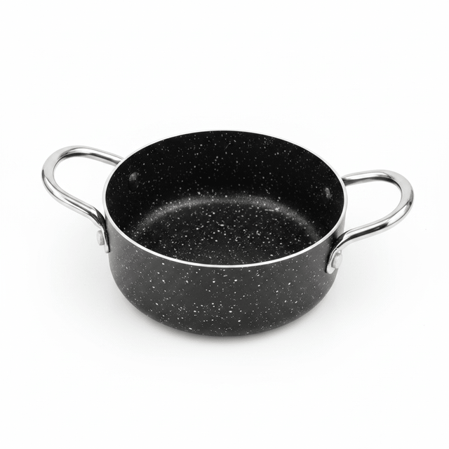 Beefit Mini Pot – Marble Non-Stick Coating – 12×5 cm – Dual Handle - Al Kabayel Discount CentreBeefit Mini Pot – Marble Non-Stick Coating – 12×5 cm – Dual HandleCasserolesBEEFITAl Kabayel Discount Centre